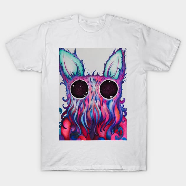 Cute Cthulu Puppy T-Shirt by fun chaos amy